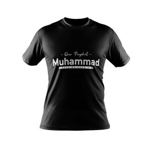 Tshirt Dakwah “Our Prophet MUHAMMAD PBUH”