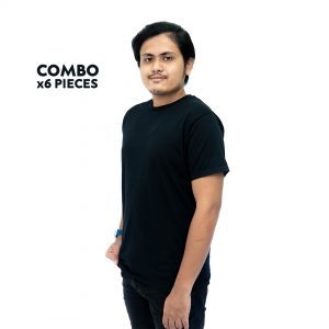 COMBO – Premium Cotton Tee (6PCS)